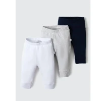 Imagem da promoção Kit Com 3 Calças Bebê Unissex Em Ribana Hering Kids