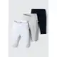 Kit Com 3 Calças Bebê Unissex Em Ribana Hering Kids em oferta