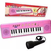 Imagem da promoção Piano Teclado Infantil com Microfone Educativo – Brinquedo Musical para Menina e Menino