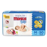 Imagem da promoção Fralda Turma da Mônica Baby M com 50 Unidades