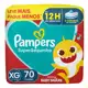 Fralda Descartável Pampers Supersequinha Tamanho XG 70 Unidades em oferta