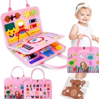 Imagem da promoção Maleta de Montessori Sensorial Educativa para Crianças Brastoy (Rosa)