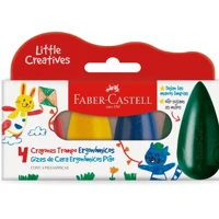 Imagem da promoção Giz de Cera Little Creatives Pião Grosso Faber-Castell