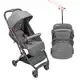 Carrinho de Bebê Prime Baby Premium Bag Até 15kg Vai no Bagageiro do Avião Encosto Reclinável Cinto em oferta