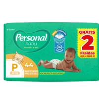 Imagem da promoção Fralda Personal Baby Protect & Sec Tamanho P 44 Fraldas Descartáveis