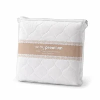 Imagem da oferta Protetor de Colchão Impermeável para Berço Padrão Americano – Proteção, Conforto e Segurança para o 