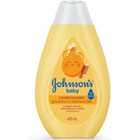 Imagem da oferta Condicionador Infantil Johnson's Baby Regular 400 ml, Amarelo