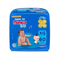 Imagem da oferta Fralda Turma da Monica Baby Giga XG 60 Unidades