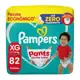 Fralda Pampers Pants Ajuste Total Tamanho XG, 82 Unidades em oferta