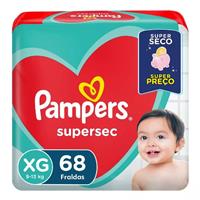 Imagem da promoção Fralda Pampers Supersec Jumbo XG 68 Unidades