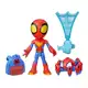 Boneco Marvel Spidey e Seus Amigos Espetaculares - Homem-Aranha com Acessórios Hasbro em oferta