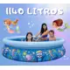Piscina Infantil Inflável Redonda Jilong 1140L - Fundo do Mar em oferta