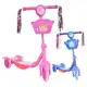 Patinete Infantil 3 Rodas com Led Som e Cesta Menino Menina - ATENTU KIDS em oferta