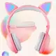 Fone Gatinho Sem Fio Bluetooth Headphone Gatinho Led Sem Fio em oferta