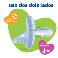 Imagem da promoção Chupeta Lillo Soft Calming 100% Silicone Tam. 1