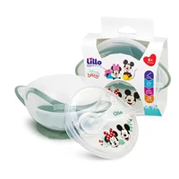 Imagem da promoção Prato Bowl com Ventosa e Colher Disney Lillo