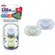 Kit de Chupetas 100% Silicone Calming Brilha no Escuro Bico Simétrico 0-6 meses Lillo em oferta