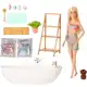 Barbie Fashion & Beauty Boneca e banheira Banho de Confete em oferta