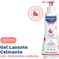 Imagem da promoção Gel Lavante Calmante Sabonete Líquido sem Fragrância para Pele Muito Sensível - Mustela 300ml