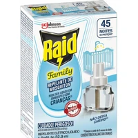 Imagem da promoção Refil Líquido Repelente Elétrico Raid 45 Noites Family