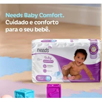 Imagem da promoção Fralda Needs Comfort Mega ( P, M, G, XG e XXG ) [Comprando 3 Unidades]