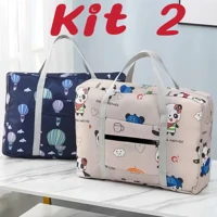 Imagem da promoção Kit 2 Bolsa Mala Dobrável Impermeavel Para Viagem Organizador Armazenamento De Bagagem jorge