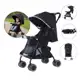 Carrinho de Bebê Atena Nakassak 0-23kg Luxo, Conforto e Segurança em oferta
