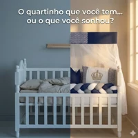 Imagem da oferta Kit Berço Completo 7 peças (opções de cores)