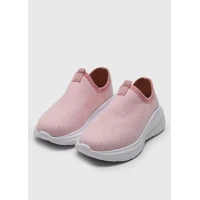 Imagem da promoção Tênis Slip On Infantil Molekinha Textil Rosa - Tam 29 ao 33