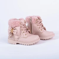 Imagem da promoção Bota Coturno Feminino Modelo Laço Botinha Menina