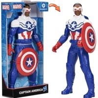 Imagem da promoção Boneco Capitão América Mighty Hero Series Marvel