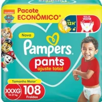 Imagem da promoção Fralda Pampers Pants Ajuste Total XXXG 108 Unidades