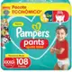 Fralda Pampers Pants Ajuste Total XXXG 108 Unidades em oferta
