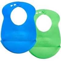 Imagem da promoção Kit 2 Babadores Roll N' Go Menino Tommee Tippee  Multilaser Azul Com Verde