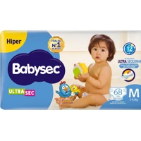 Imagem da promoção Fraldas Descartáveis Ultrasec Galinha Pintadinha, 72 Unidades, Tamanho M 5 Babysec