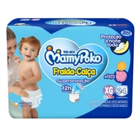 Imagem da promoção Fralda Calça Mamy Poko Superproteção Jumbo Xg 24 Unidades Extra Extra Grande (xxg) Sem Gênero