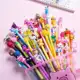 Kit 20 Caneta Gel 0.5mm Criativa com Desenho de Coração Bonito Infantil Kawaii em oferta