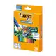 BIC, Lápis de Cor Premium, BIC KIDs, 36 cores em oferta