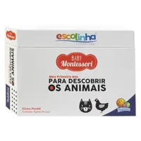 Imagem da oferta Escolinha Baby Montessori Meu P. BOX p/ Descobrir: Animais