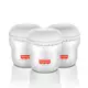 Kit 3 Frascos para Armazenar Leite 150 ml Mom's Essentials Frisher Price - BB1077 em oferta